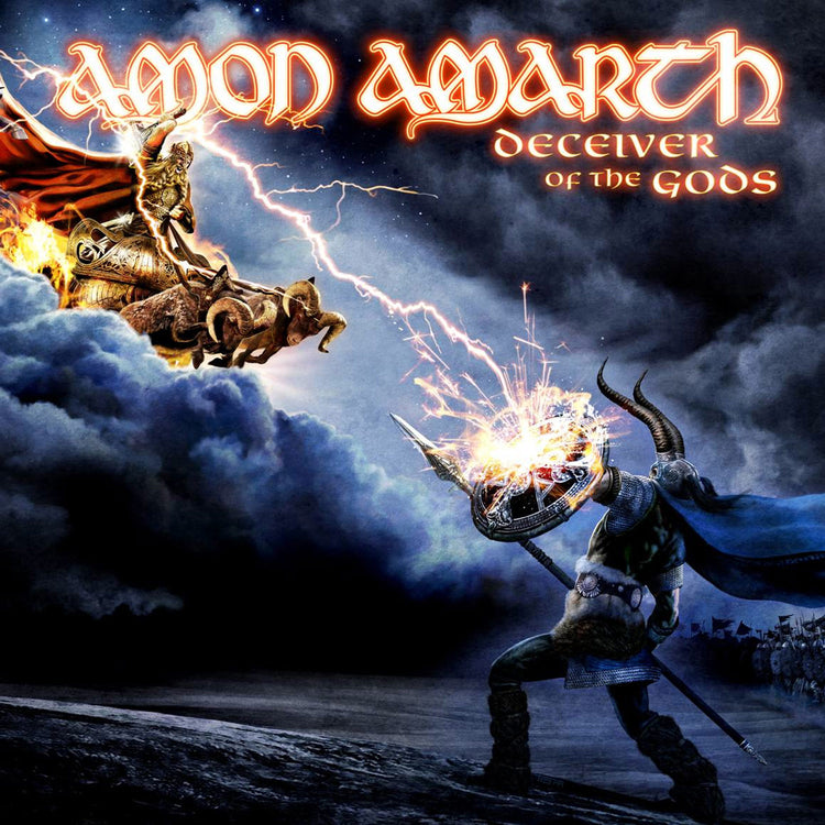 Amon Amarth "Deceiver of the Gods (Beige Red Marbled Vinyl)" 12"