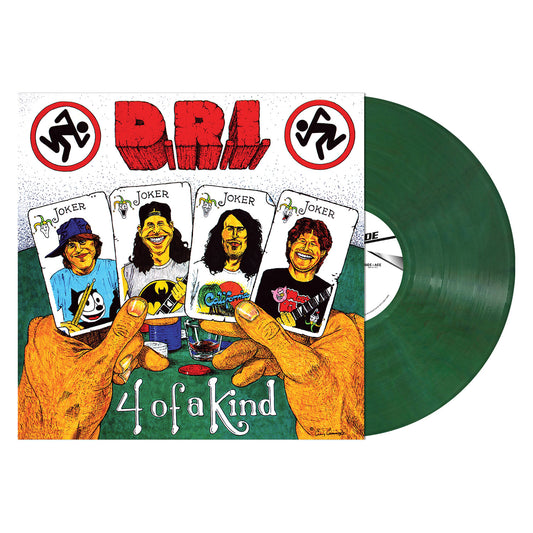 D.R.I. "Four of a Kind (Poker Table Green Vinyl)" 12"