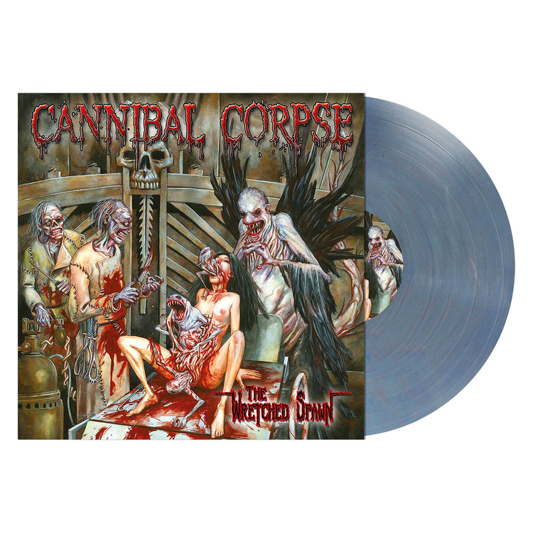 Cannibal Corpse "The Wretched Spawn (Grey / Blue Marbled)" 12"
