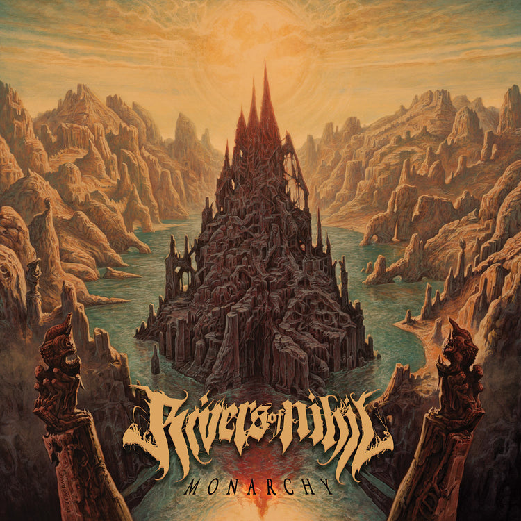 Rivers of Nihil "Monarchy (Electric Blue with Mustard Splatter Vinyl)" 12"