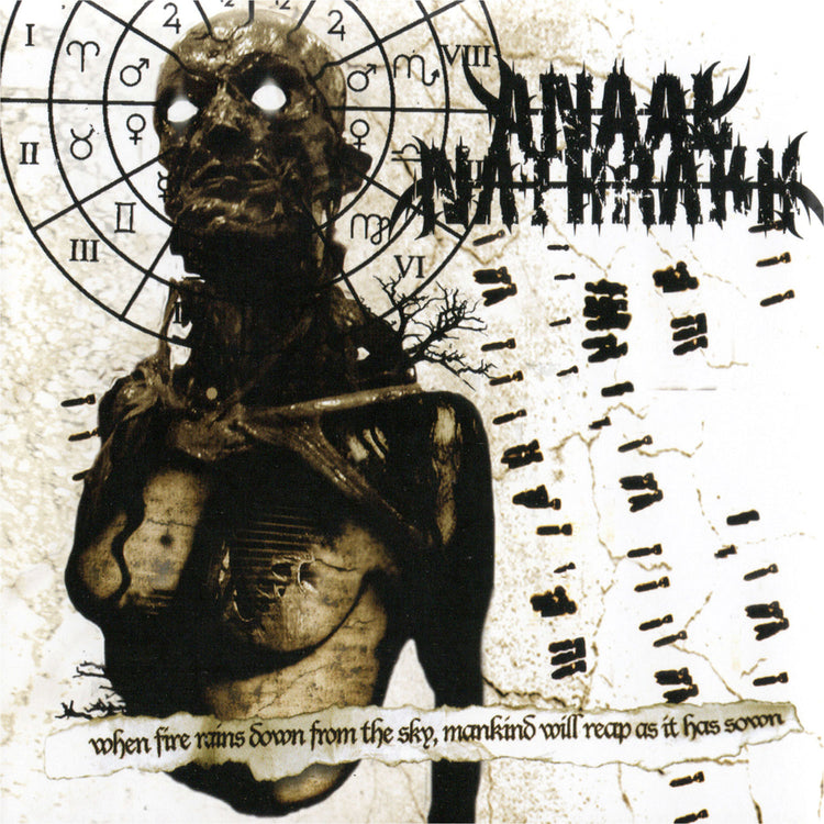 Anaal Nathrakh "When Fire Rains Down from the Sky, Mankind Will Reap as It Has Sown (Ivory Grey Marb