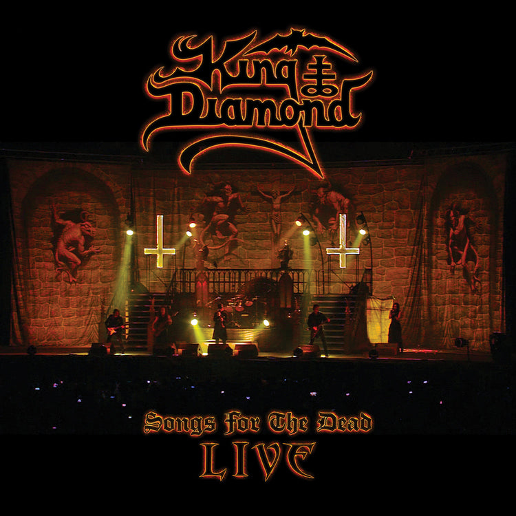 King Diamond "Songs for the Dead Live (Orange Splatter)" 2x12"