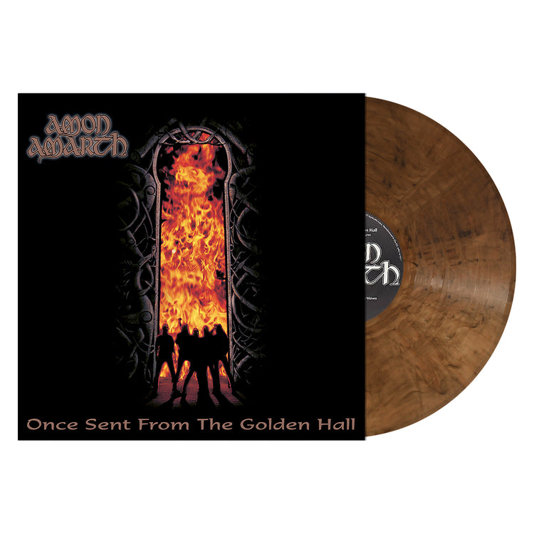 Amon Amarth "Once Sent from the Golden Hall (Brown Marbled Vinyl)" 12"