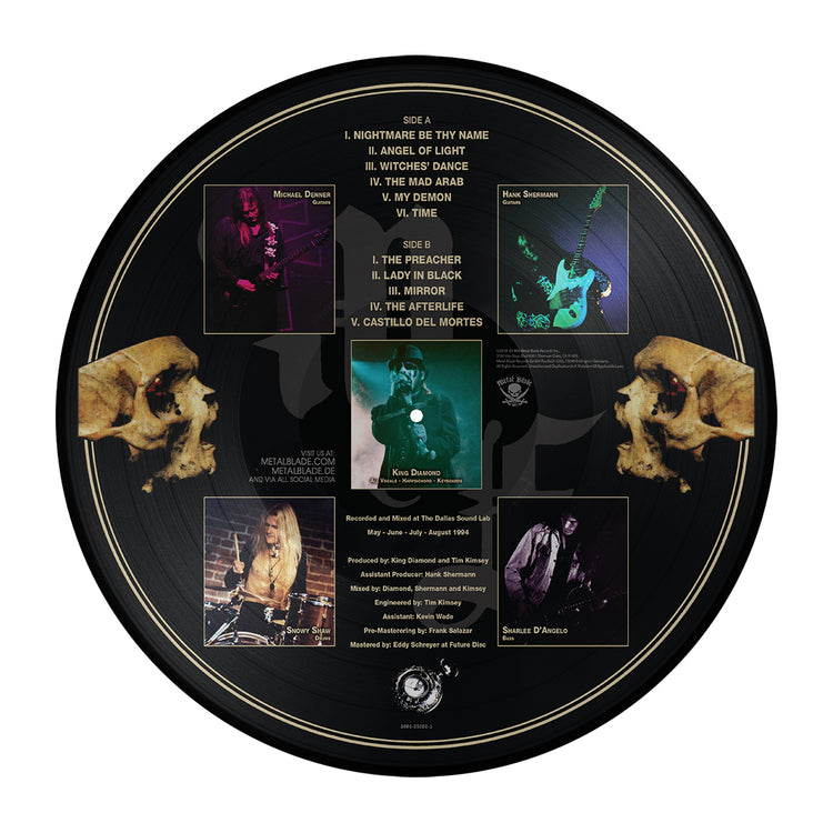 Mercyful Fate "Time (Picture Disc)" 12"