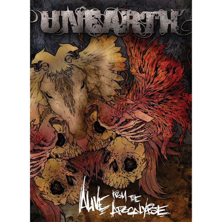 Unearth "Alive From The Apocalypse (European Edition)" 2xDVD/CD