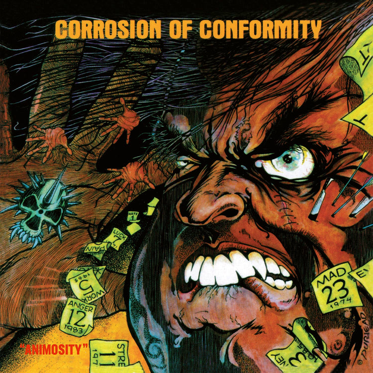 Corrosion Of Conformity "Animosity (Orange / Brown Marbled Vinyl)" 12"