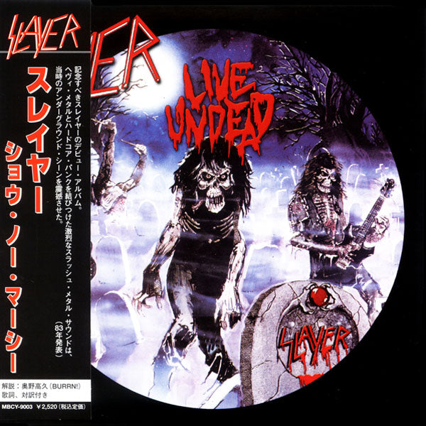 Slayer "Live Undead (Japanese Edition)" CD