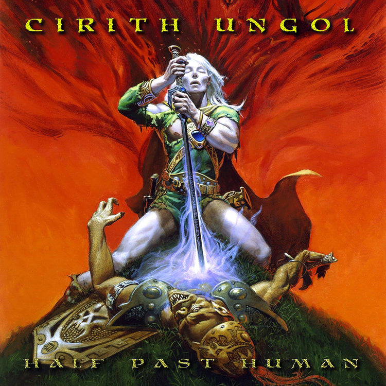 Cirith Ungol "Half Past Human (Dark Red Marbled Vinyl)" 12"