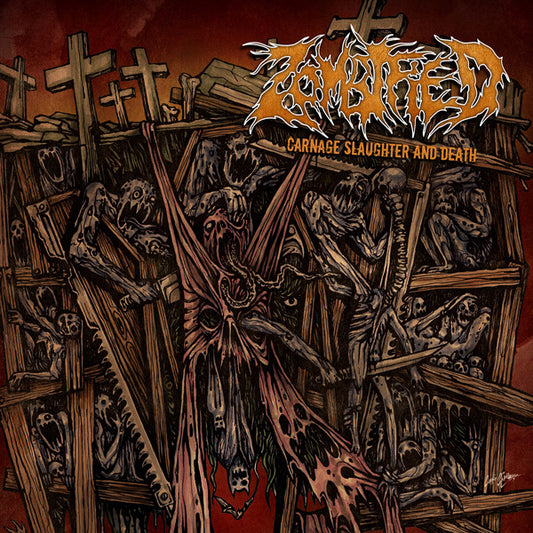 Zombified "Carnage Slaughter and Death" CD