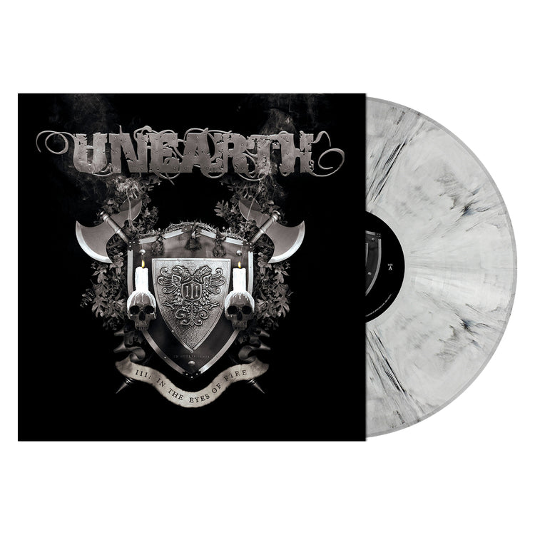 Unearth "III: In the Eyes of Fire (White/Black Marbled Vinyl)" 12"