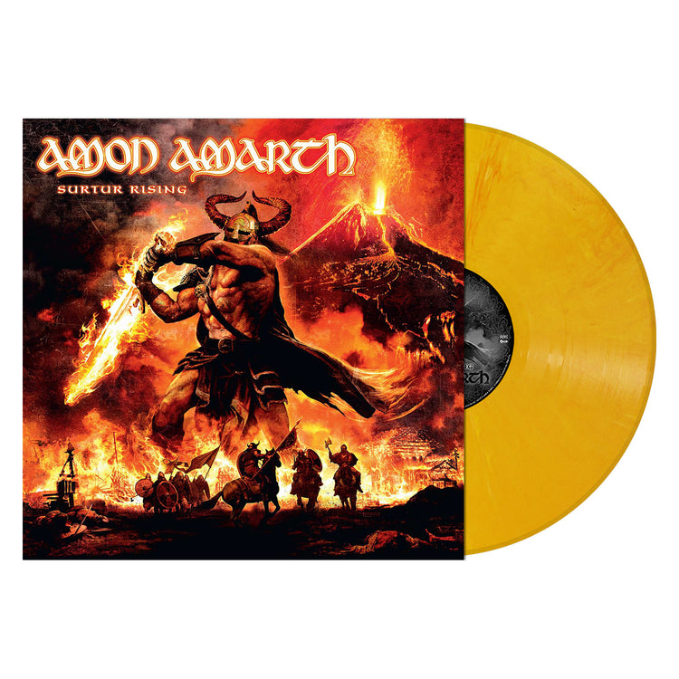 Amon Amarth "Surtur Rising (Sun Yellow Marbled Vinyl)" 12"
