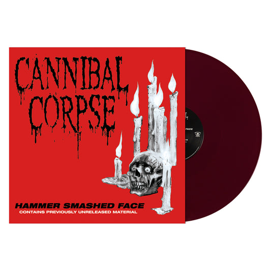Cannibal Corpse "Hammer Smashed Face (Opaque Oxblood)" 12"