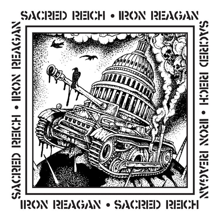 Sacred Reich "Sacred Reich / Iron Reagan Split" 7"