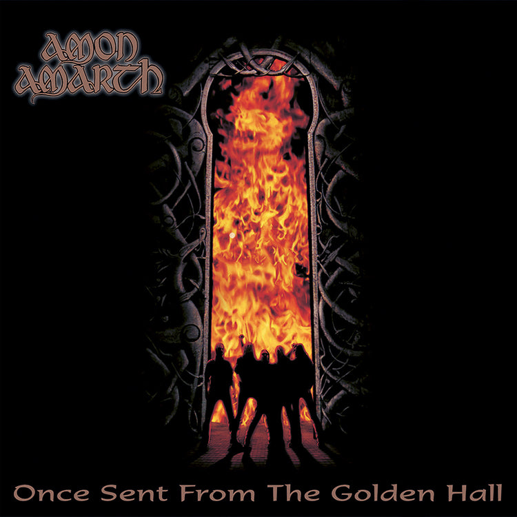 Amon Amarth "Once Sent from the Golden Hall (Brown Marbled Vinyl)" 12"