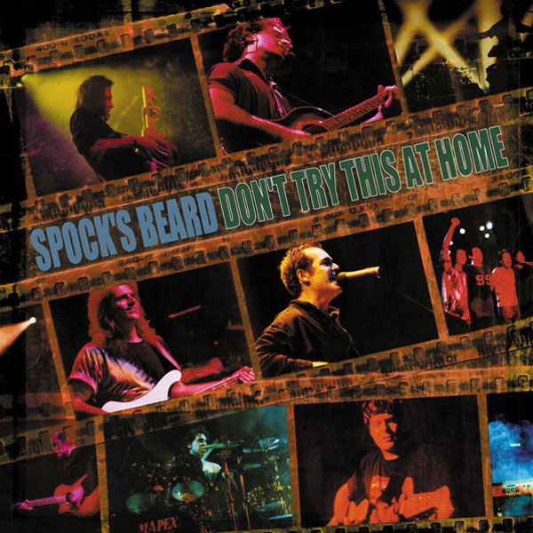 Spock's Beard "Don't Try This At Home Live" CD