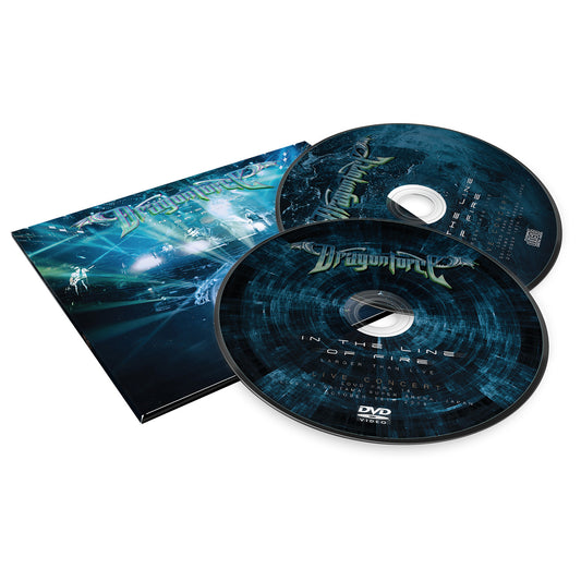 DragonForce "In the Line of Fire...Larger Than Live" DVD/CD