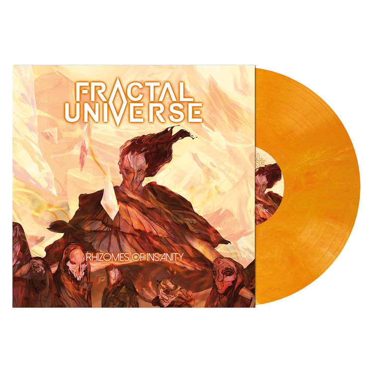 Fractal Universe "Rhizomes of Insanity (Orange Marbled)" 12"