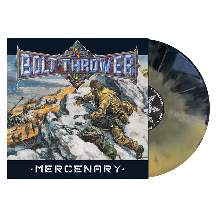 Bolt Thrower "Mercenary (Yellow / Black Marbled Vinyl)" 12"