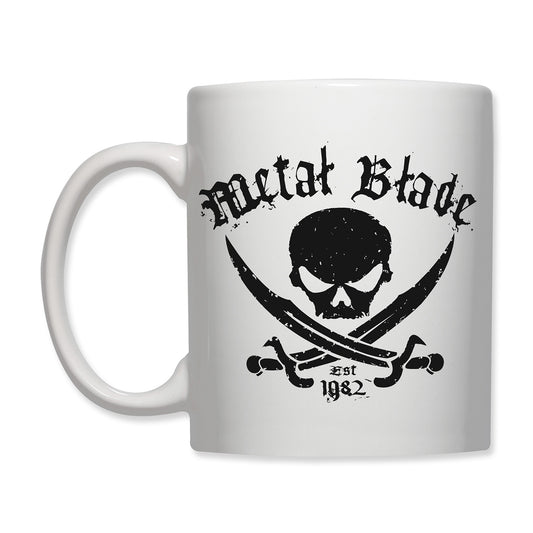 Metal Blade Records "Pirate Logo Mug - White" Mug