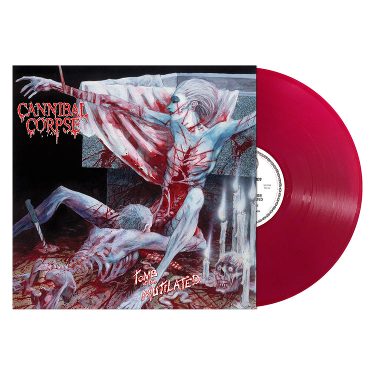 Cannibal Corpse "Tomb of the Mutilated (Red / White Swirl Vinyl)" 12"