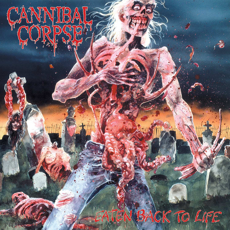 Cannibal Corpse "Eaten Back to Life (Red Swirl Vinyl)" 12"