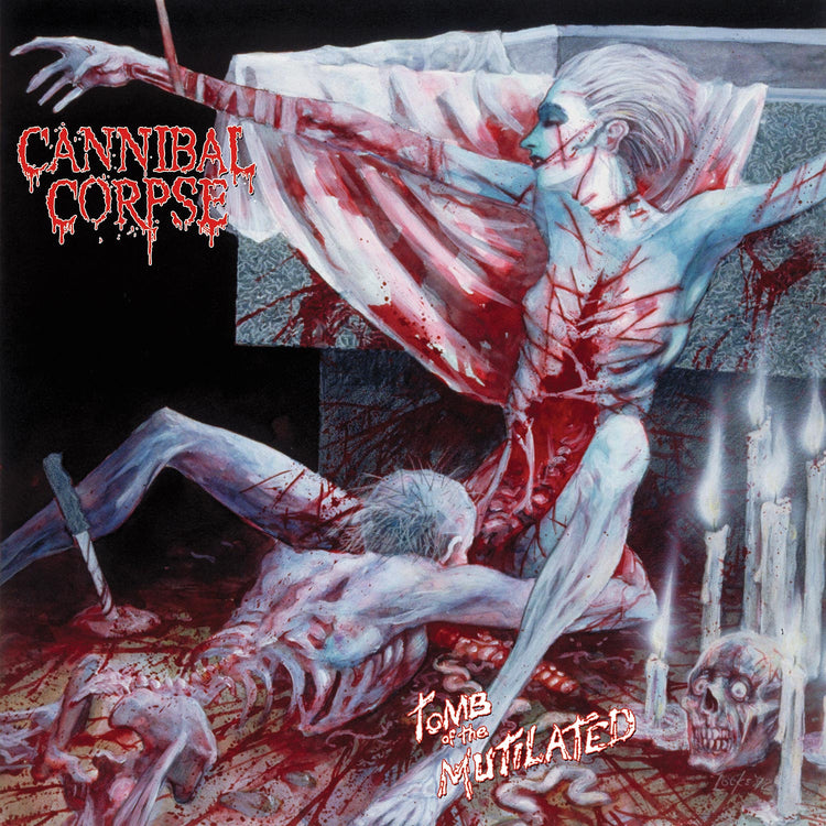 Cannibal Corpse "Tomb of the Mutilated (Iridescent Blue Vinyl)" 12"