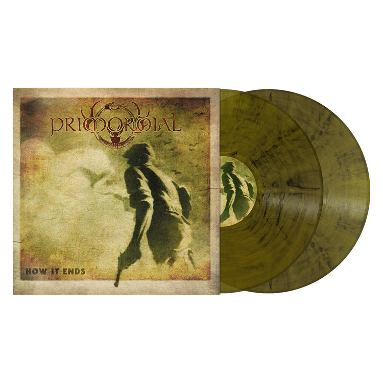 Primordial "How It Ends (Ochre Marbled Vinyl)" 2x12"