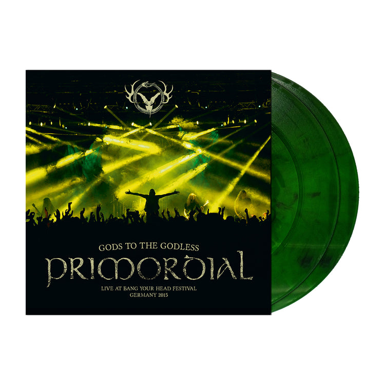 Primordial "Gods to the Godless - Marbled Green" 2x12"