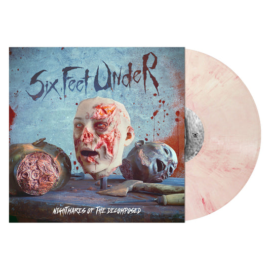 Six Feet Under "Nightmares of the Decomposed (Bloody Skin Vinyl)" 12"