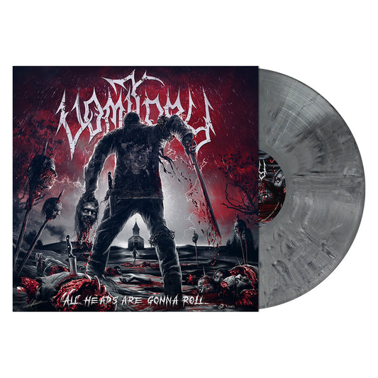 Vomitory "All Heads Are Gonna Roll (Dim Gray Marbled Vinyl)" 12"