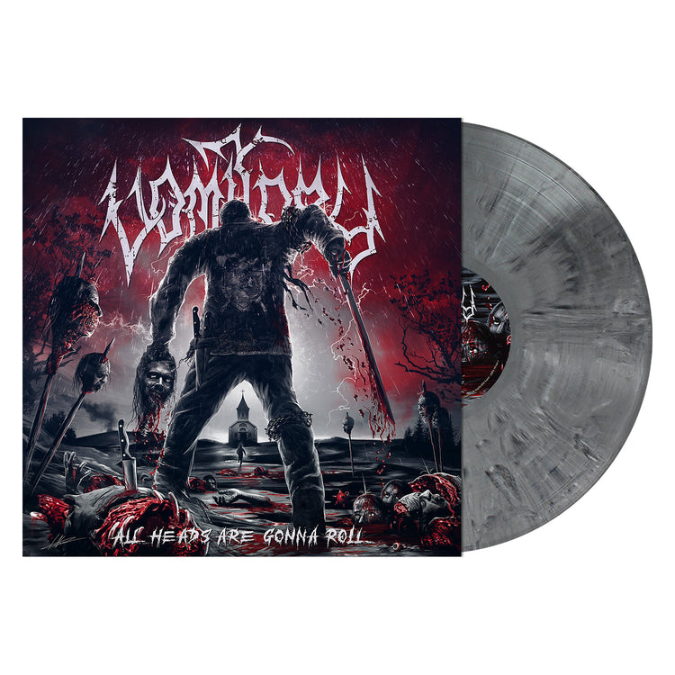 Vomitory "All Heads Are Gonna Roll (Dim Gray Marbled Vinyl)" 12"