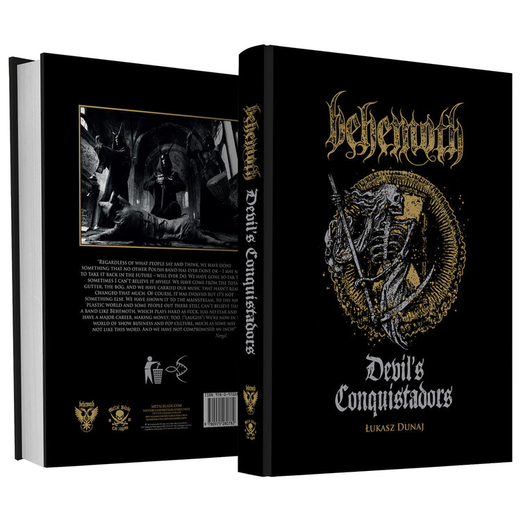 Behemoth "Devil's Conquistadors" Hardcover Book