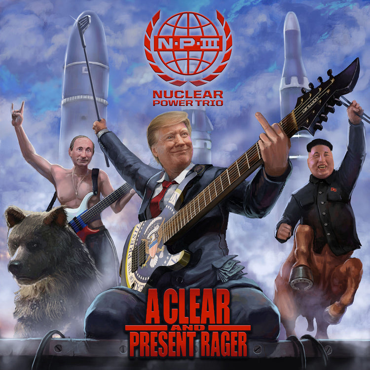 Nuclear Power Trio "A Clear and Present Rager" CD