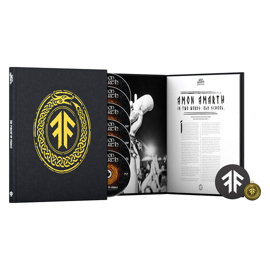 Amon Amarth "The Pursuit of Vikings: 25 Years in the Eye of the Storm (Deluxe Book)" Boxset
