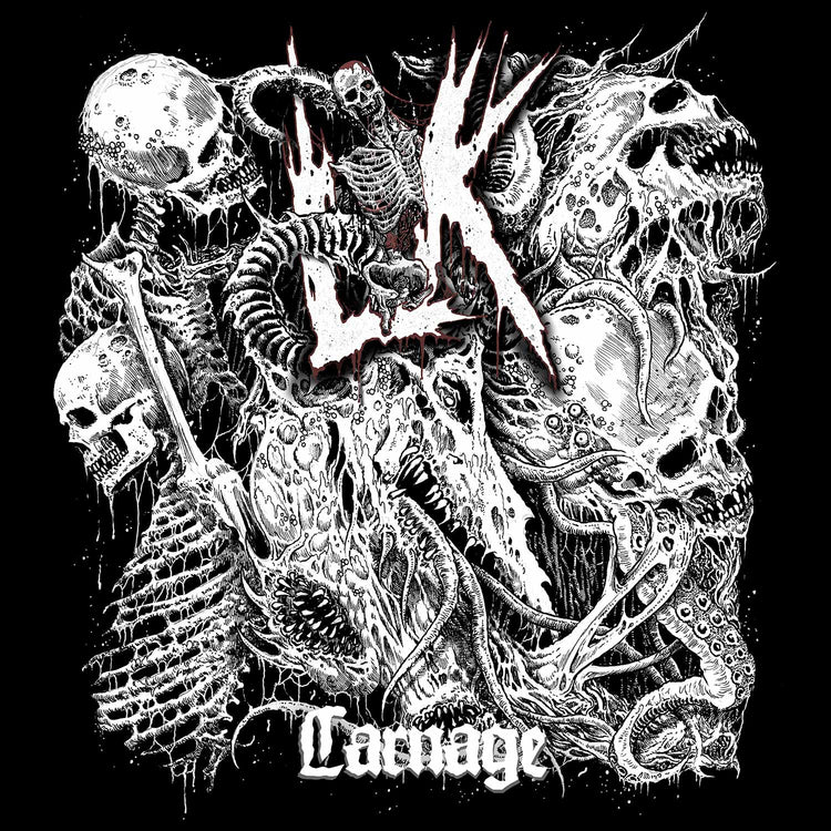 Lik "Carnage (Clear Black Vinyl)" 12"