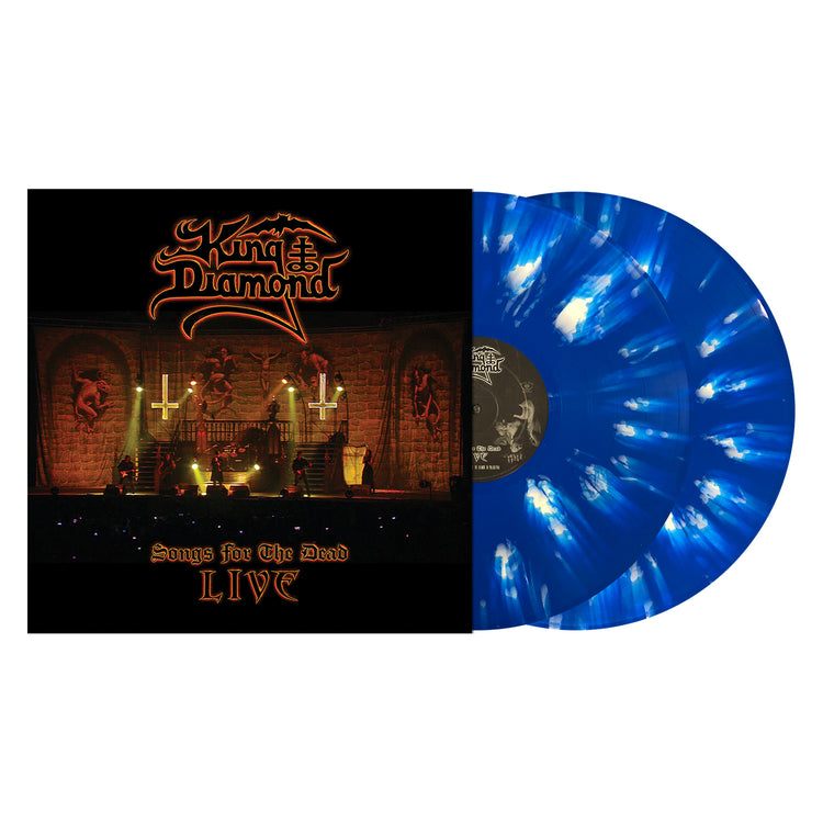 King Diamond "Songs for the Dead Live (Blue Splatter)" 2x12"