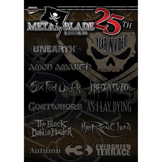 Metal Blade Records "Metal Blade Records 25th Year In Videos" DVD
