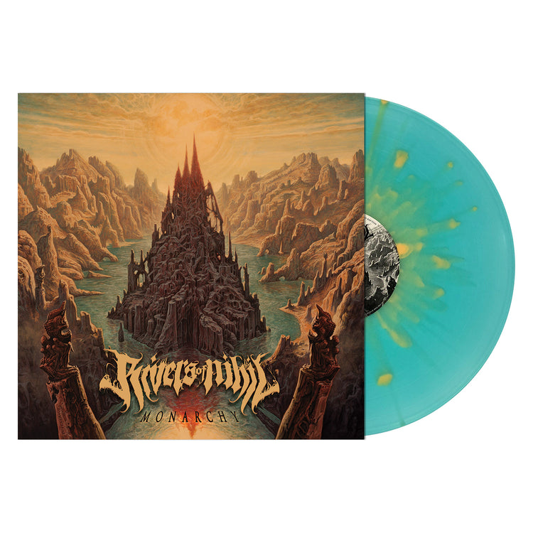 Rivers of Nihil "Monarchy (Electric Blue with Mustard Splatter Vinyl)" 12"
