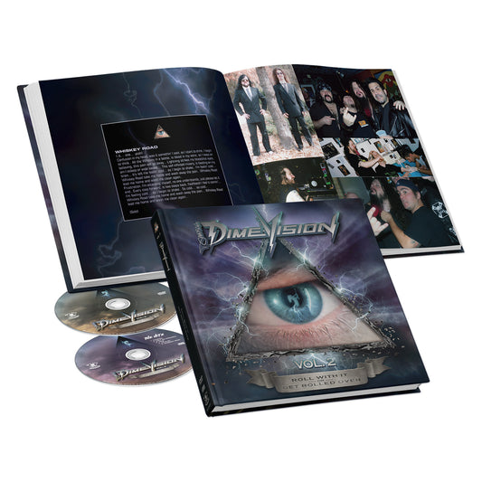Dimebag Darrell "Dimevision, Vol.2: Roll with It or Get Rolled Over (Deluxe Book)" Boxset