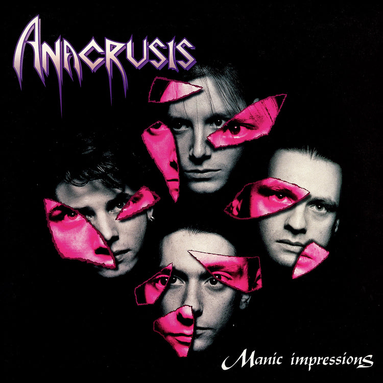 Anacrusis "Manic Impressions (Fuchsia Marbled)" 2x12"