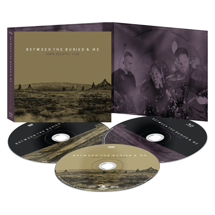 Between The Buried And Me "Coma Ecliptic: Live" Blu-ray/DVD/CD